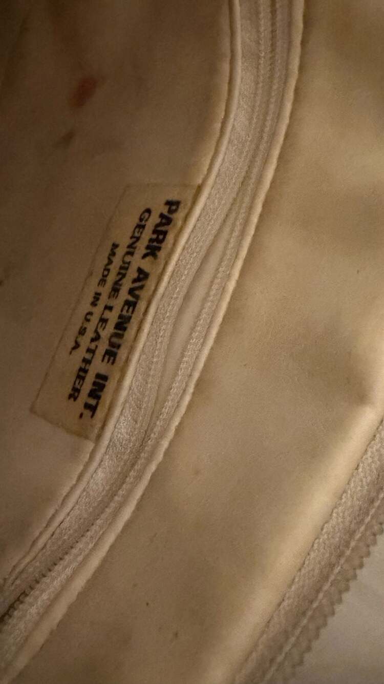 Park Avenue Int. Vintage 80s Patchwork Leather Crossbody Bag - Picture 2 of 7